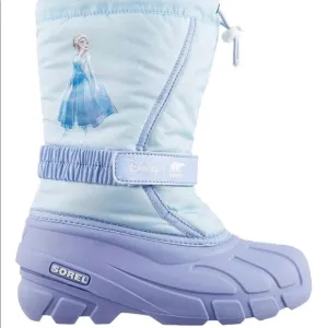 Sorel Frozen Blue Elsa Flurry Duck Boots