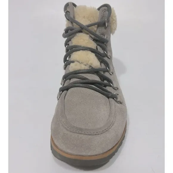 Sorel Harlow Lace Cozy Boots Size 6.5 Grey