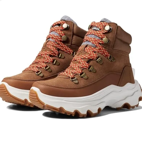 Sorel kinetic break thru conquest lace up light sneaker boot waterproof size 11