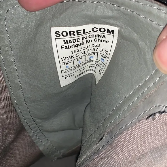 Sorel Lace-up Combat Boots — 8