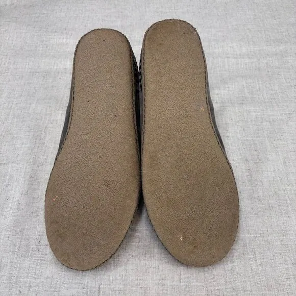 Sorel Manawan ll Slipper Gray Suede Slip On Loungewear Lined Men's Size 13