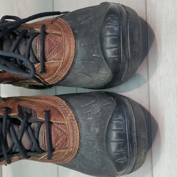Sorel Mens Avalanche Waterproof Outdoor Leather High Top Rubber boots shoes sz 8