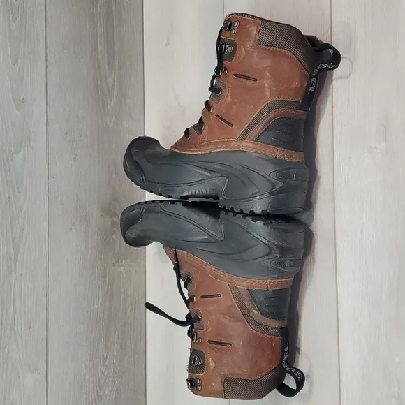 Sorel Mens Avalanche Waterproof Outdoor Leather High Top Rubber boots shoes sz 8