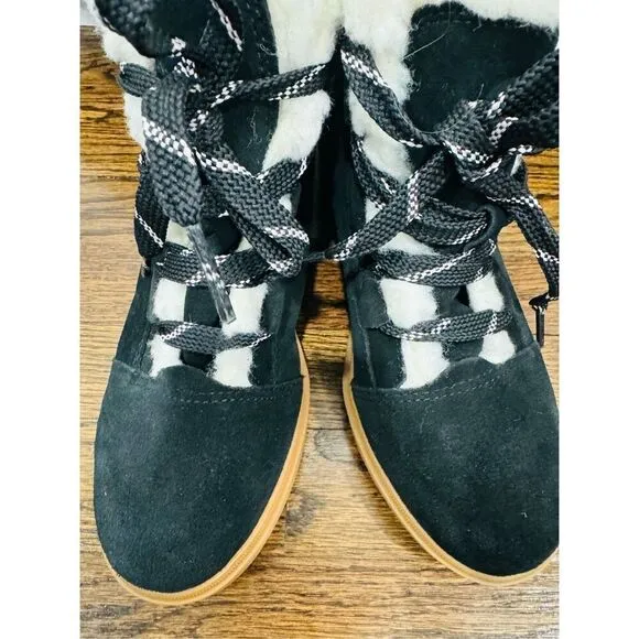 SOREL NWOB EVIE II COZY WOMEN'S Wedge BOOTIE