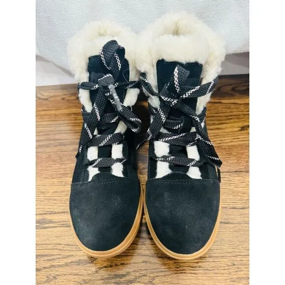 SOREL NWOB EVIE II COZY WOMEN'S Wedge BOOTIE