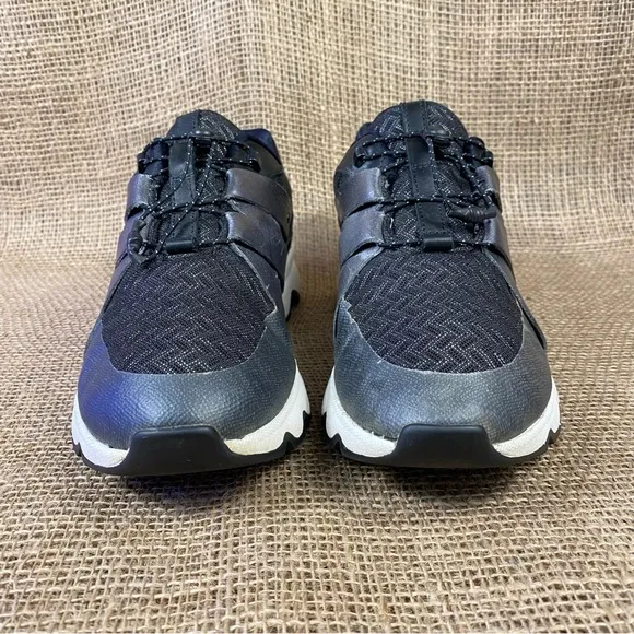 Sorel Sneakers Kinetic Speed Athletic Black Metallic Silver Size 8.5
