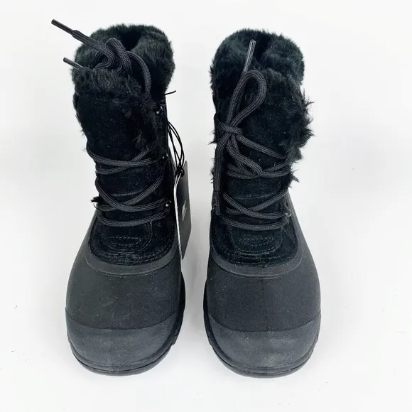 SOREL Snow Angel Lace Up Waterproof Winter Boots Women's Faux Fur SZ 6 NEW