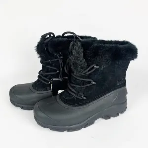 SOREL Snow Angel Lace Up Waterproof Winter Boots Women's Faux Fur SZ 6 NEW