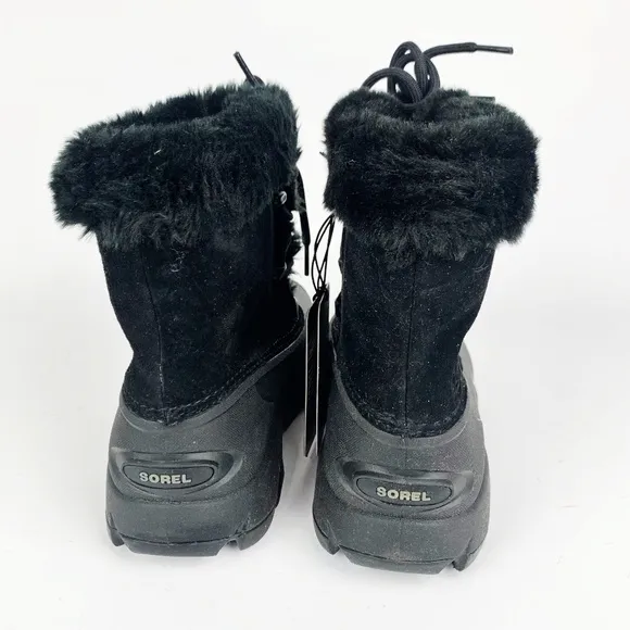 SOREL Snow Angel Lace Up Waterproof Winter Boots Women's Faux Fur SZ 6 NEW