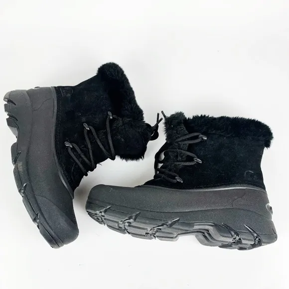 SOREL Snow Angel Lace Up Waterproof Winter Boots Women's Faux Fur SZ 6 NEW