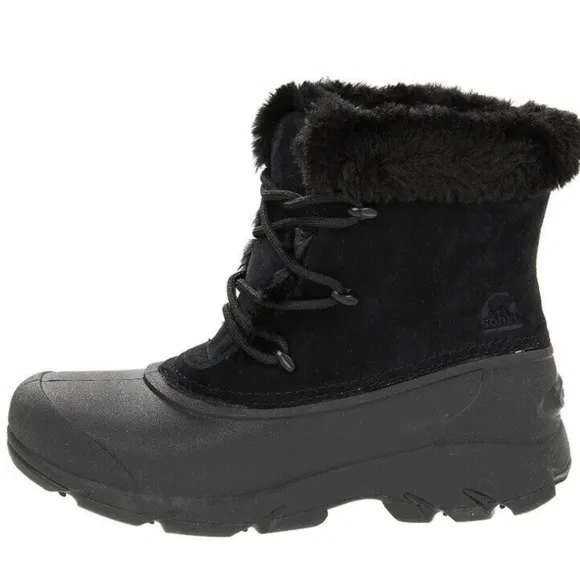 SOREL Snow Angel Lace Up Waterproof Winter Boots Women's Faux Fur SZ 6 NEW