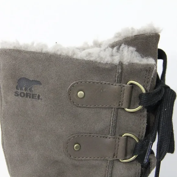 Sorel Winter Boots Emelie Lace up Women Waterproof Shoes sz 6 Lined