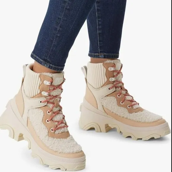 SOREL BREX COZY LACE-UP WOMEN'S CHUNKY  WINTERS BOOTS