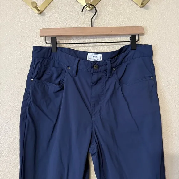 Southern Tide Intercoastal Performance Pant in True Navy Blue Mens Size 34x30