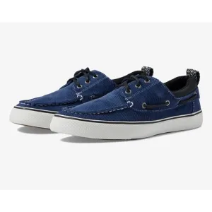 Sperry Bahama 3-Eye Rib Sneaker Mens Size 8.5 Navy New Casual