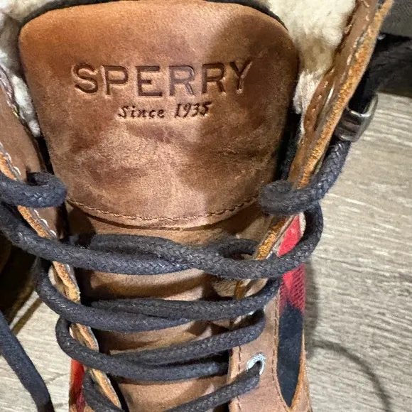 Sperry Men's Brown and Black Duck Boots
