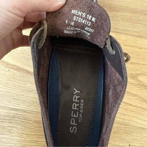 Sperry Top-Sider Chuka Brown Leather Boots Men's Size 10