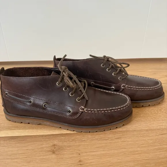 Sperry Top-Sider Chuka Brown Leather Boots Men's Size 10