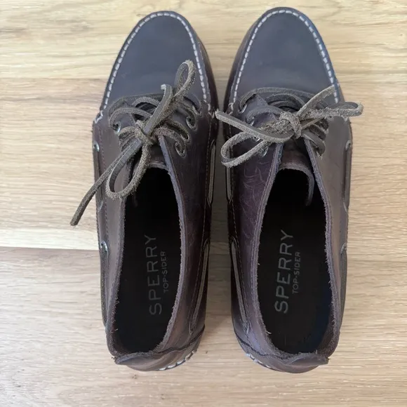 Sperry Top-Sider Chuka Brown Leather Boots Men's Size 10