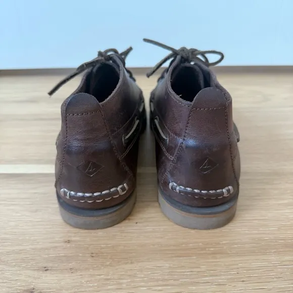 Sperry Top-Sider Chuka Brown Leather Boots Men's Size 10