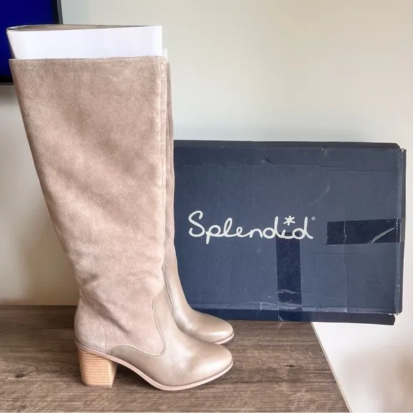 Splendid Meadow Women’s Tall Leather Boot Size 9.5 #B1438