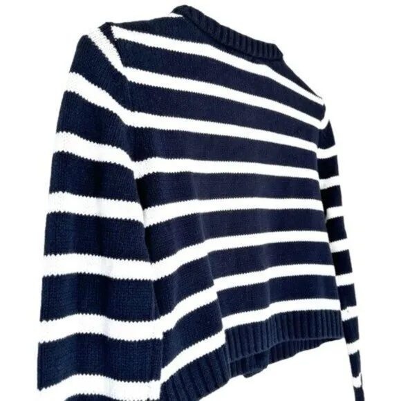 Splendid Rowena Striped Button Front Nautical Cardigan Size XS
