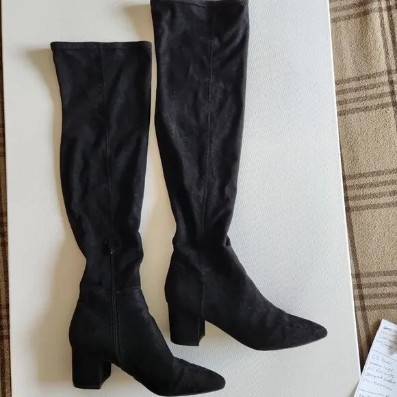 Steve Madden Brinkly Black Boots