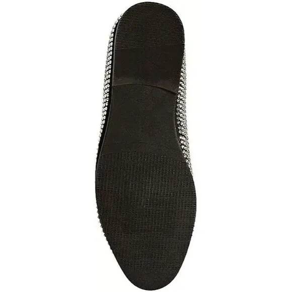 Steve Madden Men's Caviarr Rhinestone Slip on Shoes, Rhinestone, 11.5