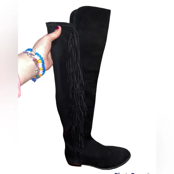 Stuart Weitzman Genuine Suede Tall Boots