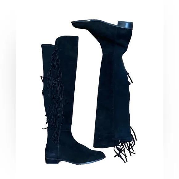 Stuart Weitzman Genuine Suede Tall Boots
