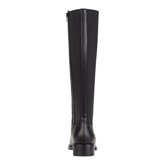 Style &amp; Co Women's Eloisee Flat Knee High Boots Black Size 11