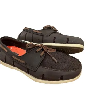 SWIMS Men's Water Resistant Boat  Loafer anti-microbial mesh liner Sz 8.5