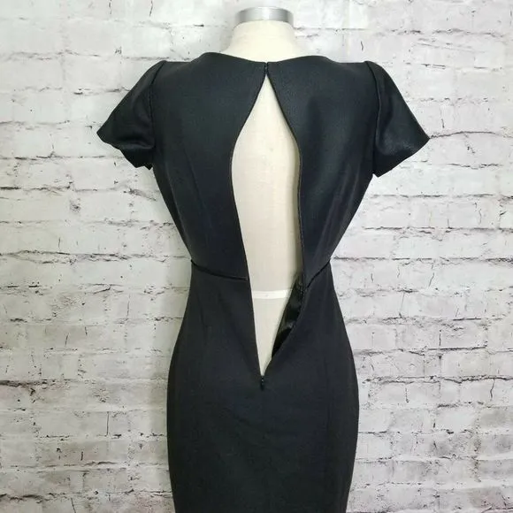 Tahari Ida Curvy Textured Center Panel‎ Dress
