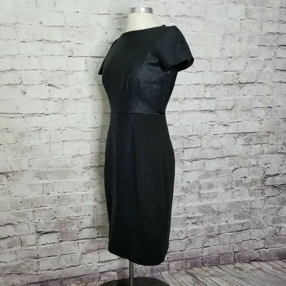 Tahari Ida Curvy Textured Center Panel‎ Dress