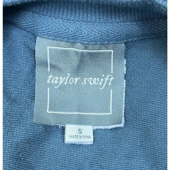 Taylor Swift Shimmering Beautiful Evermore Dress Blue Limited Edition Size Small