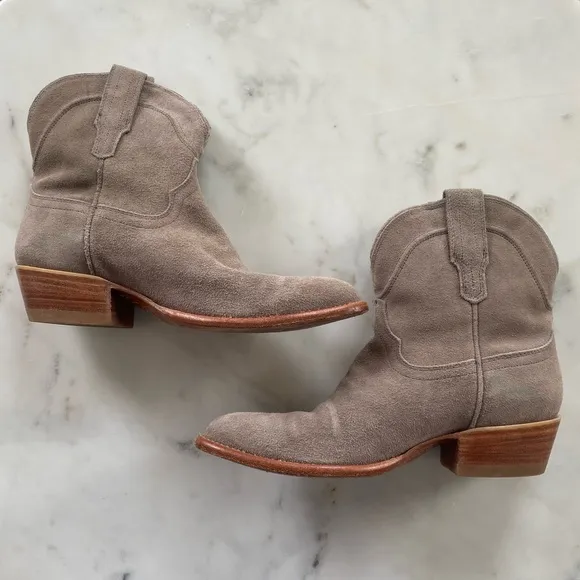 Tecovas Lucy Boots in Taupe Size 10 Gently Used