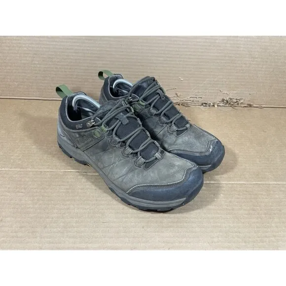 Teva Arrowood Riva Mens Hiking Shoes Waterproof Leather Size 11 1018742 Olive