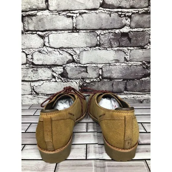 Teva De La Vina Dos Bison Brown Leather Lace Up Oxford Shoes Men 9.5M US/40.5EU