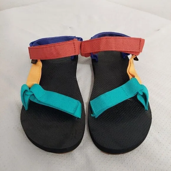 Teva Original Universal Men's Bright Retro Multi Casual Lifestyle Sandals Sz 11