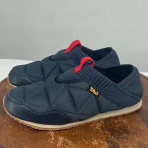 Teva Shoes Wm 8 ReEmber Blue Slip On Indoor Outdoor Camp Booties