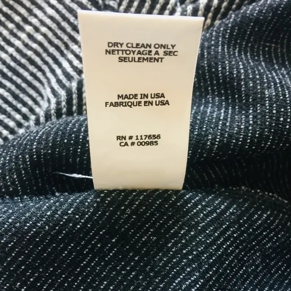 THAKOON ADDITION Black &amp; White Draped Maxi Dress