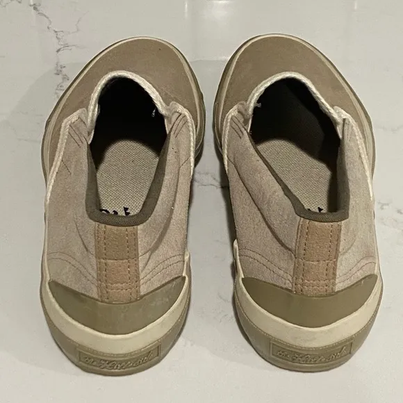 The Hill-Side Sneakers Mens Size 8 Made in Japan Slip On shoes Two tone Tan New