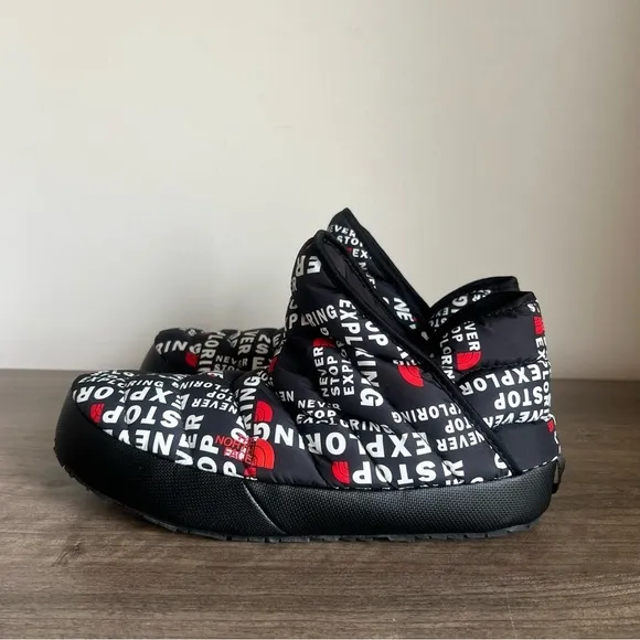 The North Face Thermoball Traction Toss Print Men's Bootie Size 9 #022