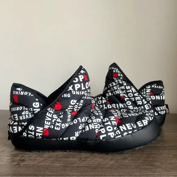 The North Face Thermoball Traction Toss Print Men's Bootie Size 9 #022