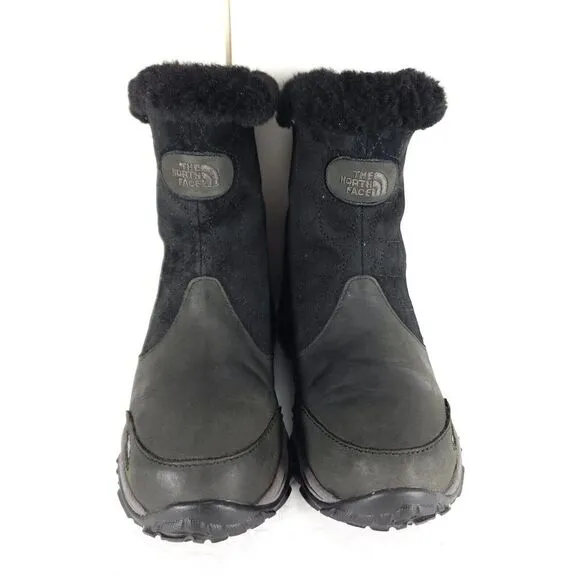 The North Face Women's Primaloft Waterproof US6,5 Black Suede Winter Boots