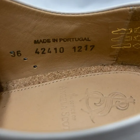 The Office of Angela Scott Mr. Simone Oxford Wedge Sneaker