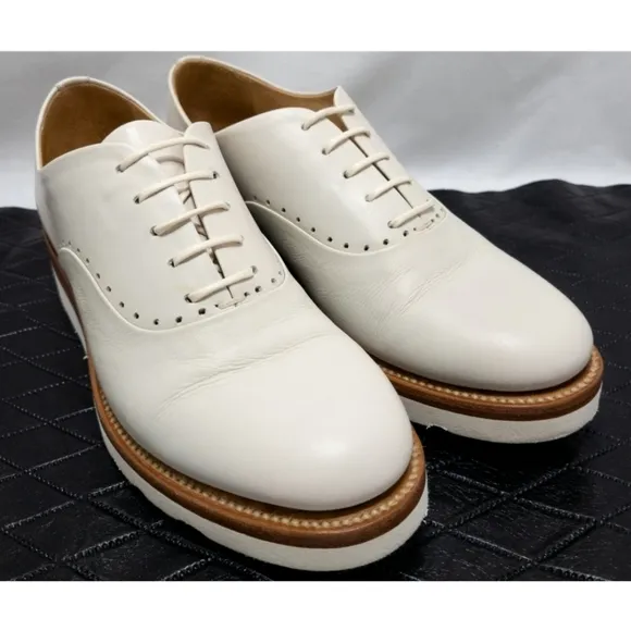 The Office of Angela Scott Mr. Simone Oxford Wedge Sneaker