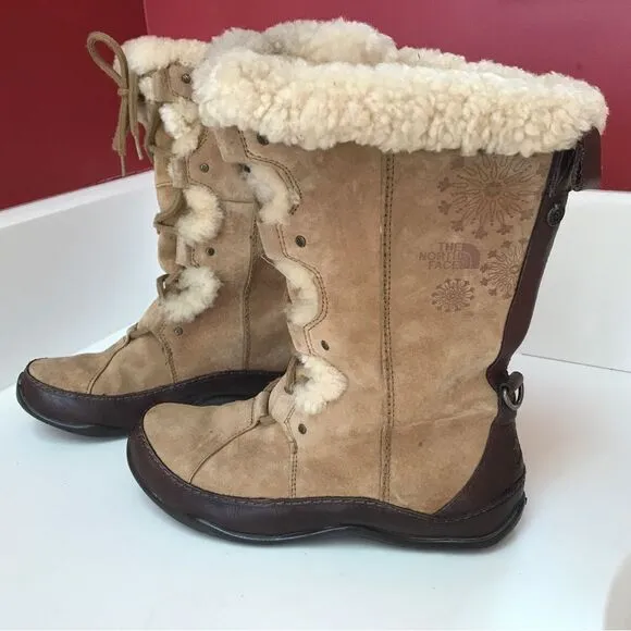 The North Face Abbey III Lace Up Suede Boots (7)