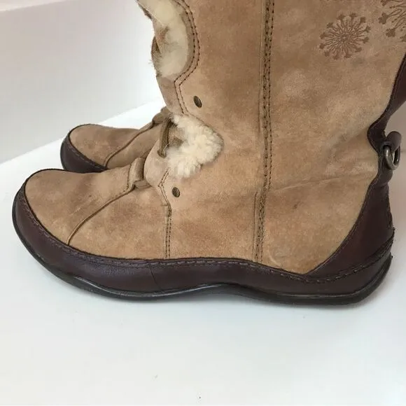 The North Face Abbey III Lace Up Suede Boots (7)