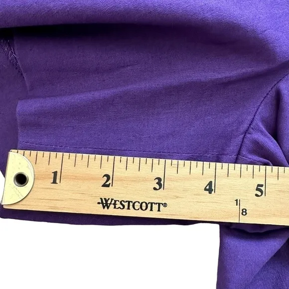 Theory Shorts Size 12 Linen Blend Lynie R Amethyst $215 Pockets Stretch Soft NEW